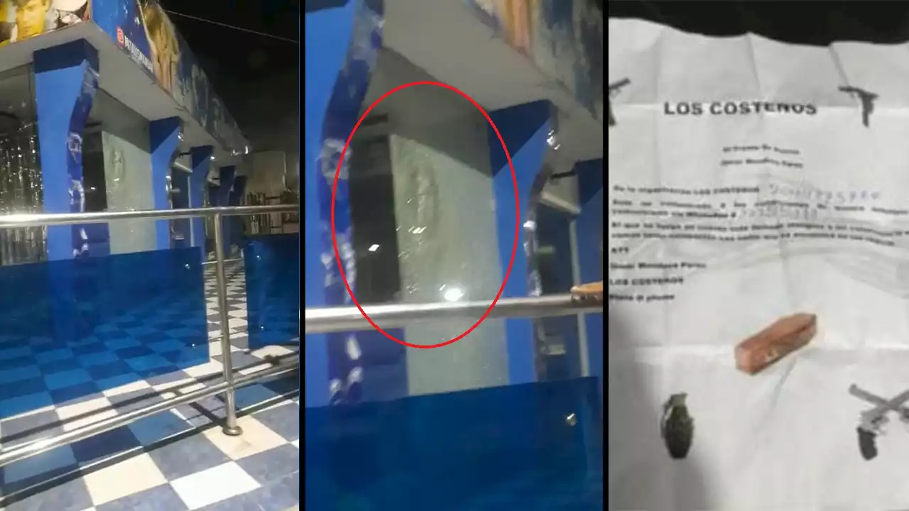 [VIDEO] Otro ataque a negocios que no pagan extorsión en Barranquilla