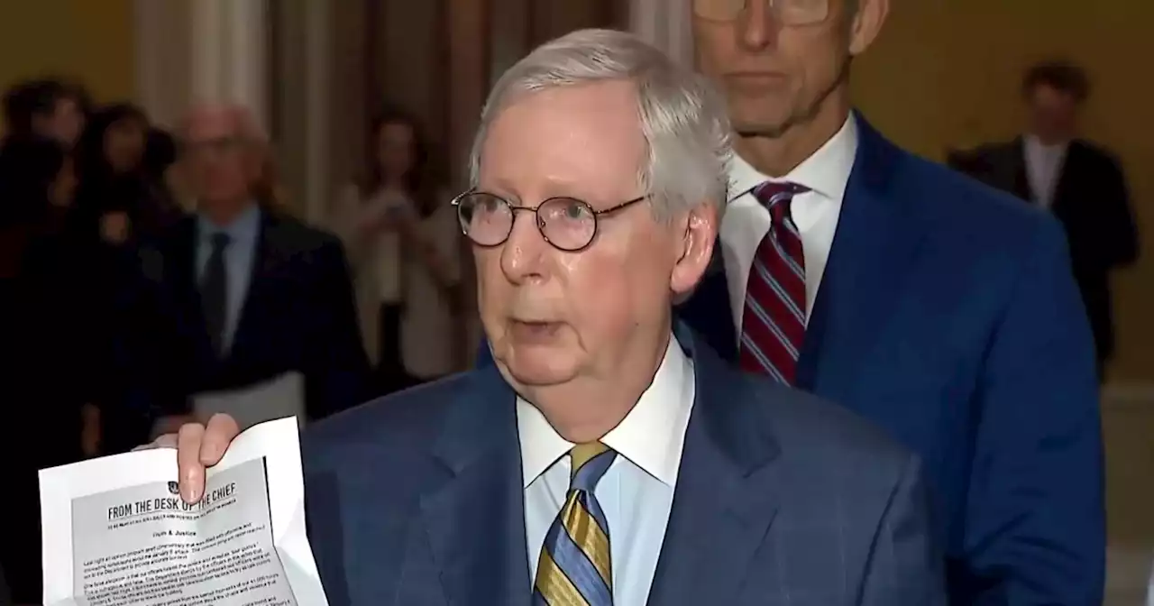 McConnell calls Tucker Carlson's depiction of Jan. 6 'a mistake'