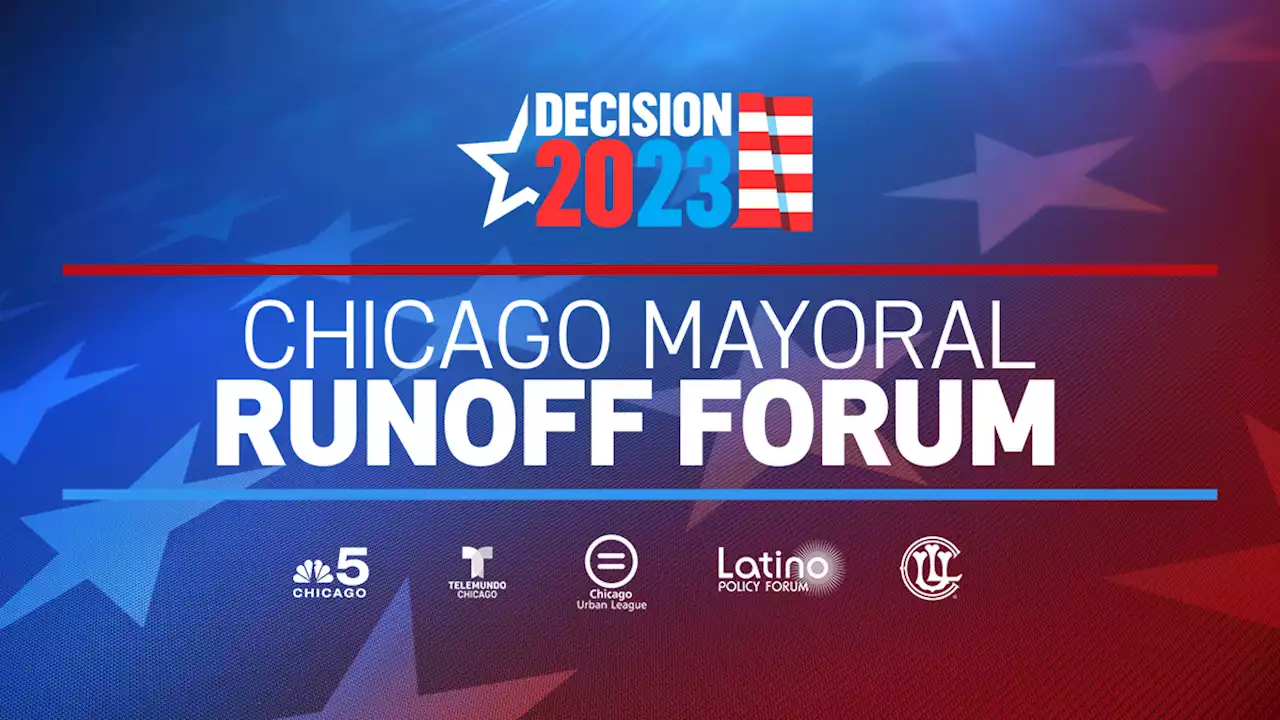 How to Watch NBC 5 and Telemundo Chicago's Runoff Election Forum With Vallas, Johnson Wednesday