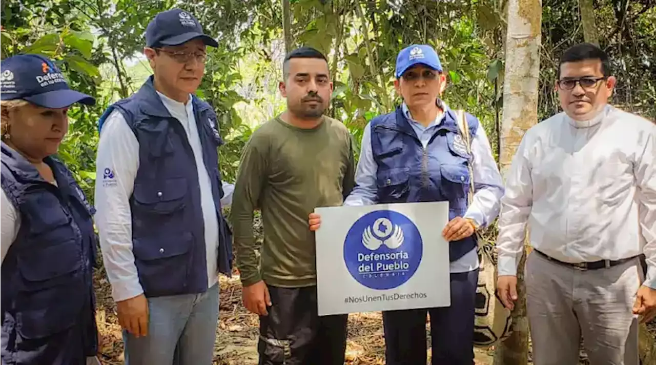 Atención: fue liberado Libey Danilo Bravo, sargento secuestrado por el ELN