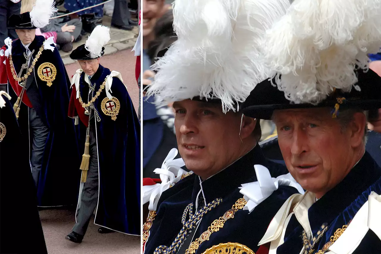 Prince Andrew ‘furious’ as King Charles may ban him from wearing ceremonial robes: report