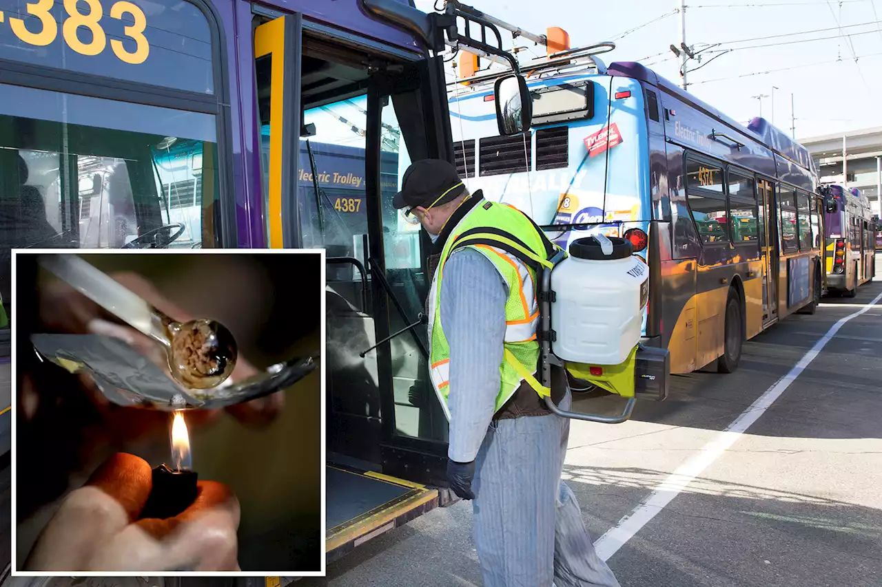 Seattle bus driver says fentanyl-smoking passengers have made him sick