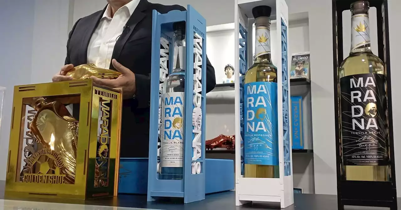 Lanzan el Tequila Maradona con alma guanajuatense: lo producirán en Cuerámaro