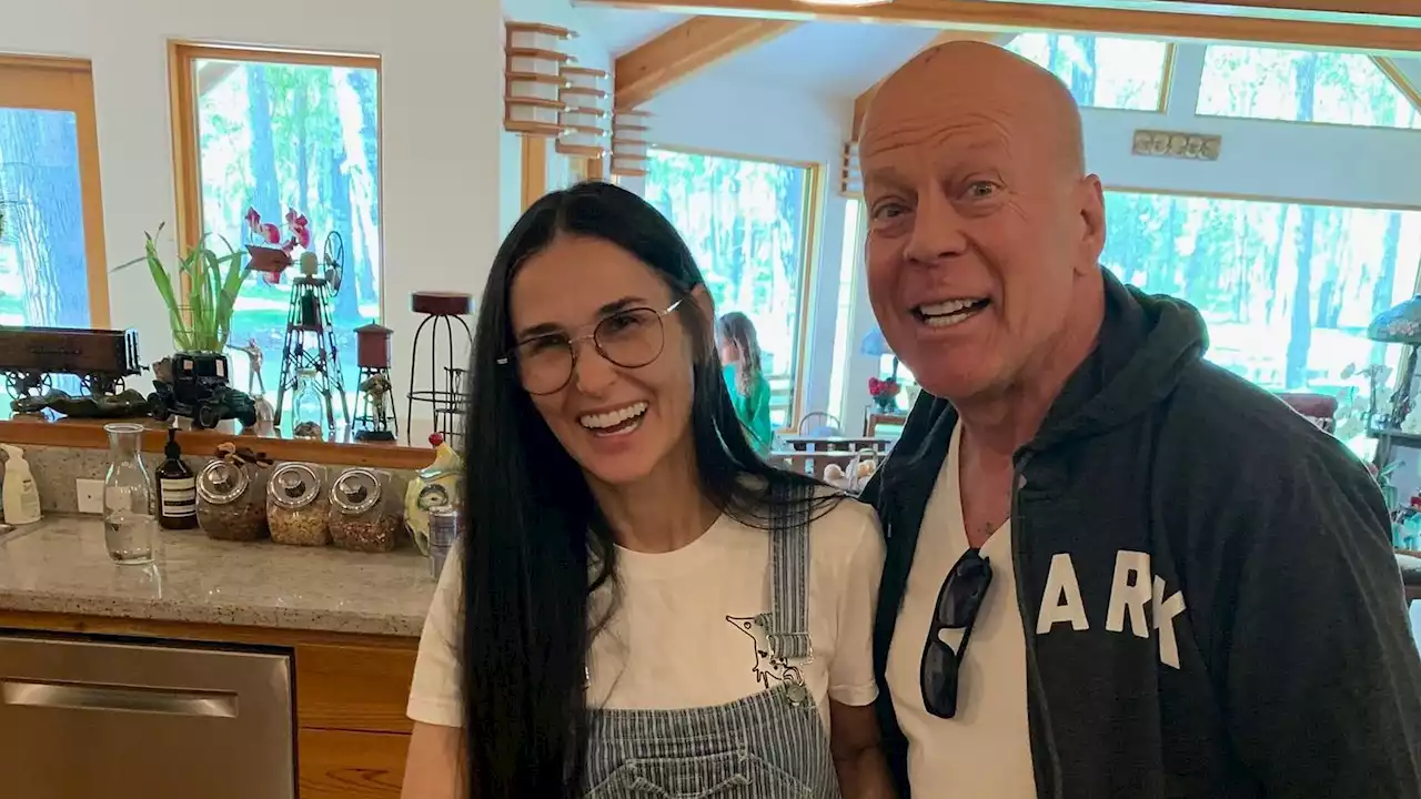 Wegen Diagnose: Demi Moore bei Ex Bruce Willis eingezogen