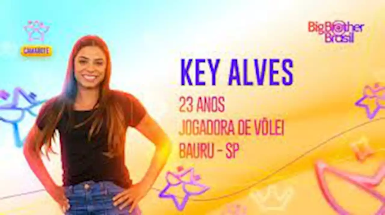BBB23: Key Alves deixa o programa com 56,76% dos votos