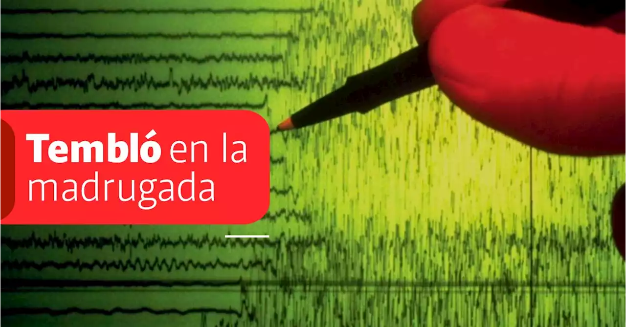 Temblor en Colombia se sintió en la madrugada de este miércoles 8 de marzo