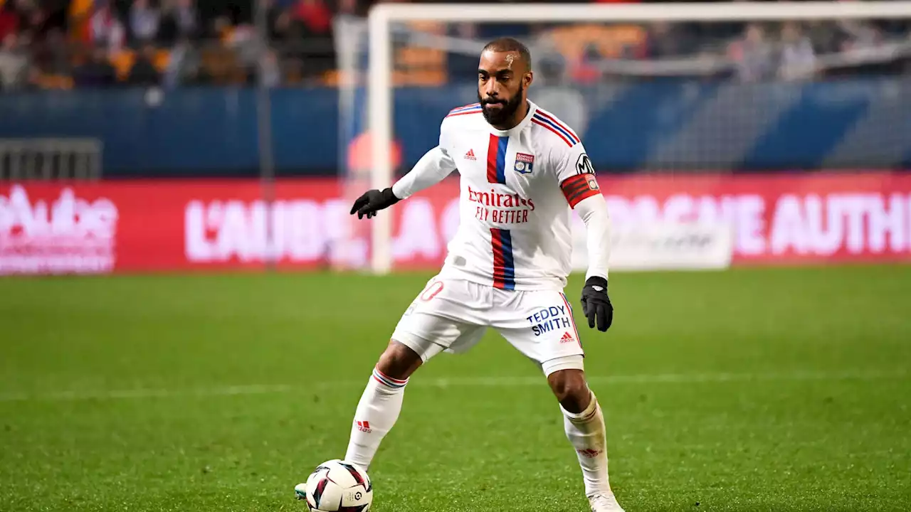 Lacazette de retour à l'entraînement avec l'OL, à deux jours de Lille-Lyon