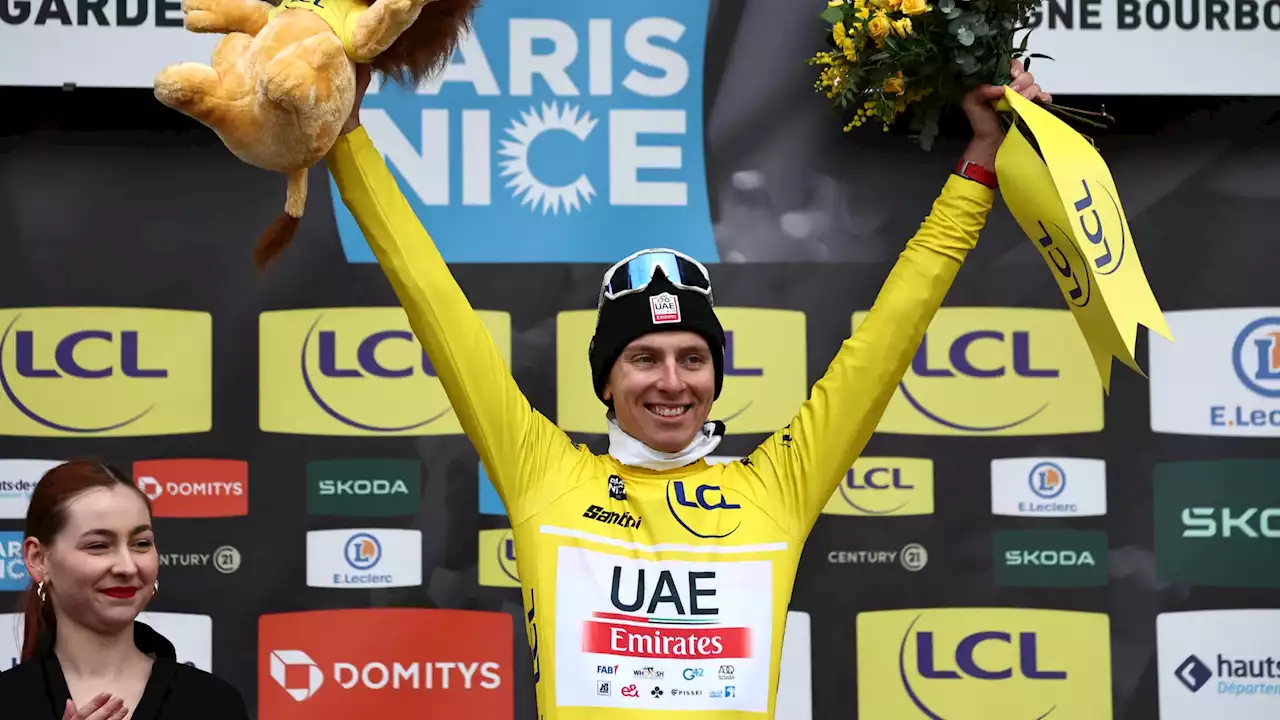 Paris-Nice: comment Pogacar, vainqueur devant Gaudu, a patiemment tricoté son Maillot jaune