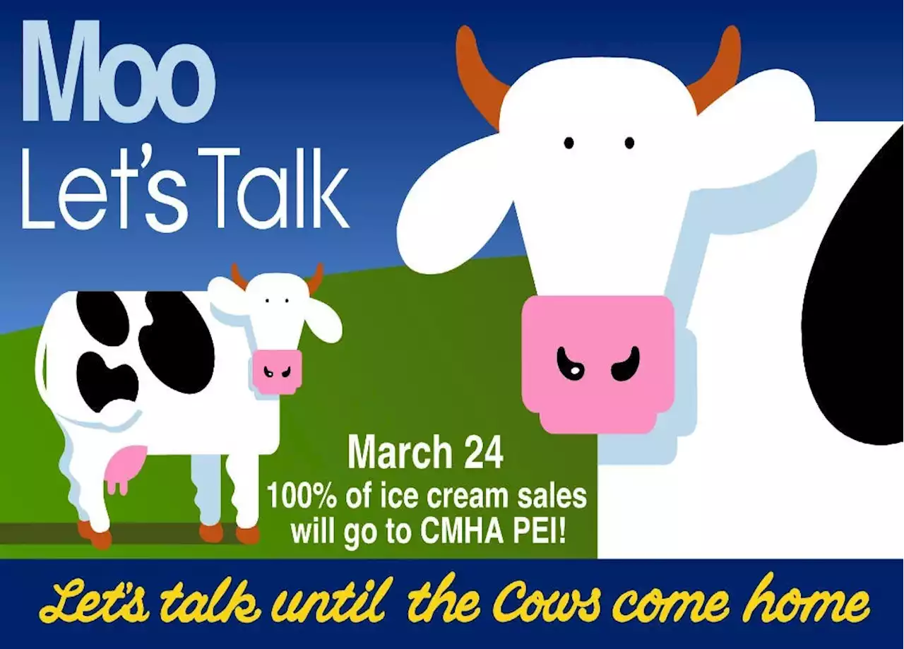 Cows Creamery to host sixth annual Moo Let’s Talk Day on March 24 | SaltWire