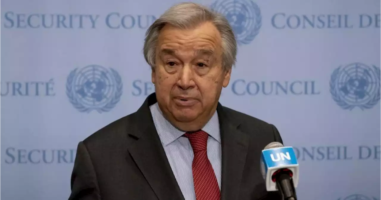 Guterres llega a Ucrania para reunirse con Zelenski y buscar ampliar acuerdo de grano