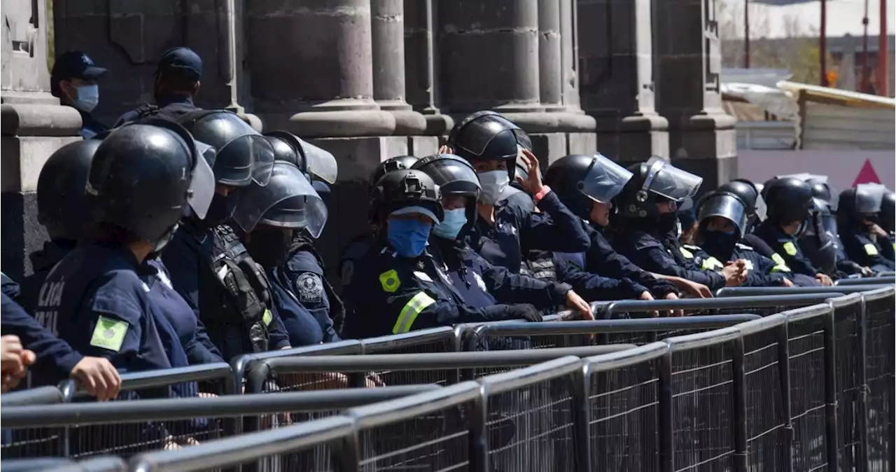 La CdMx desplegará a 800 mujeres policías a lo largo de las movilizaciones por el 8M