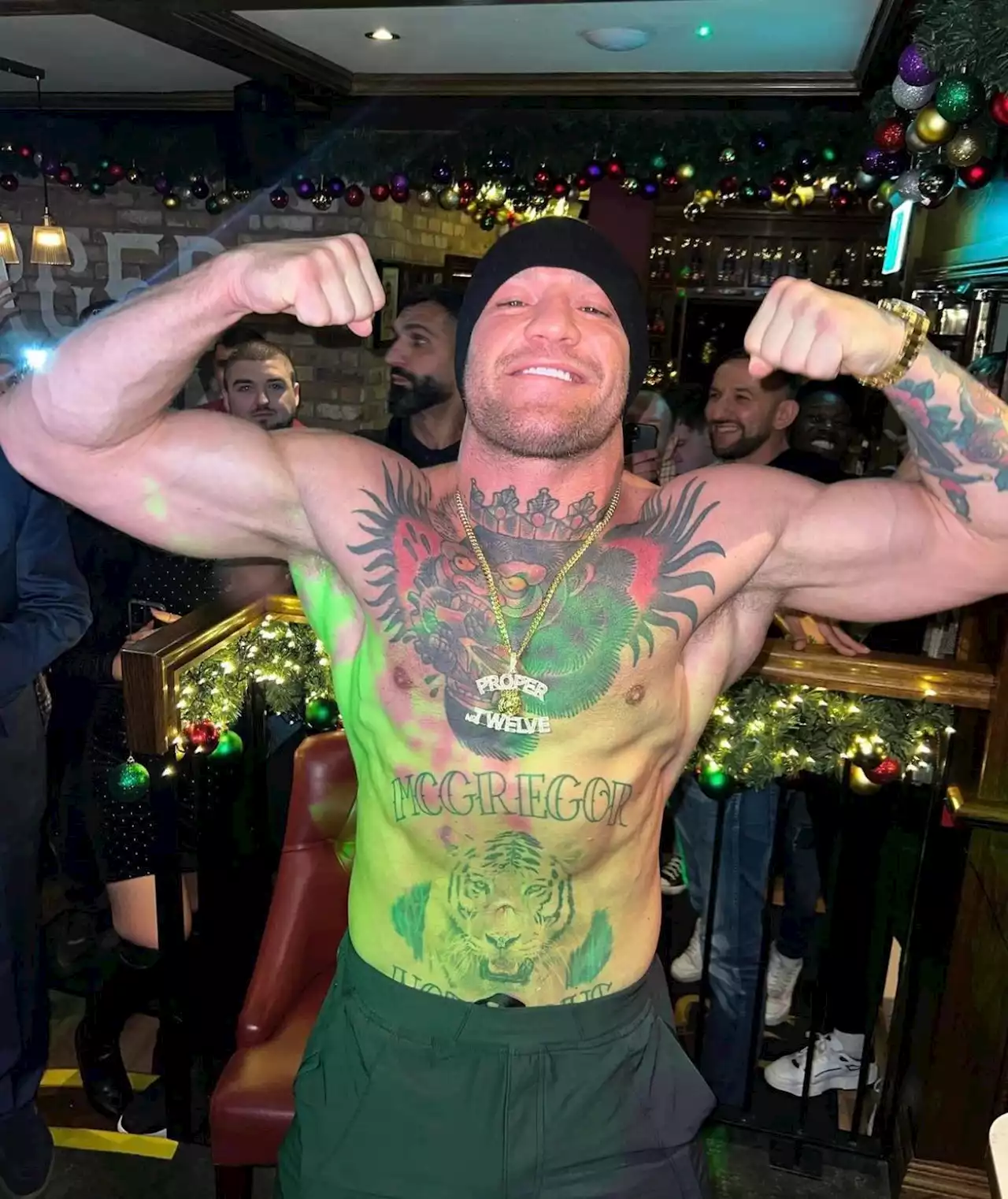 Conor McGregor looks huge Michael Chandler suggests different weight class for fight