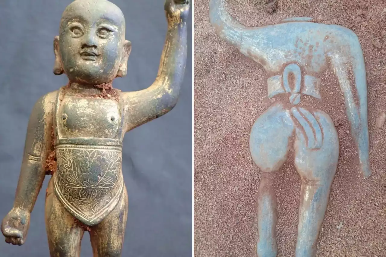 I found statue buried on a beach - it could change history as we know it