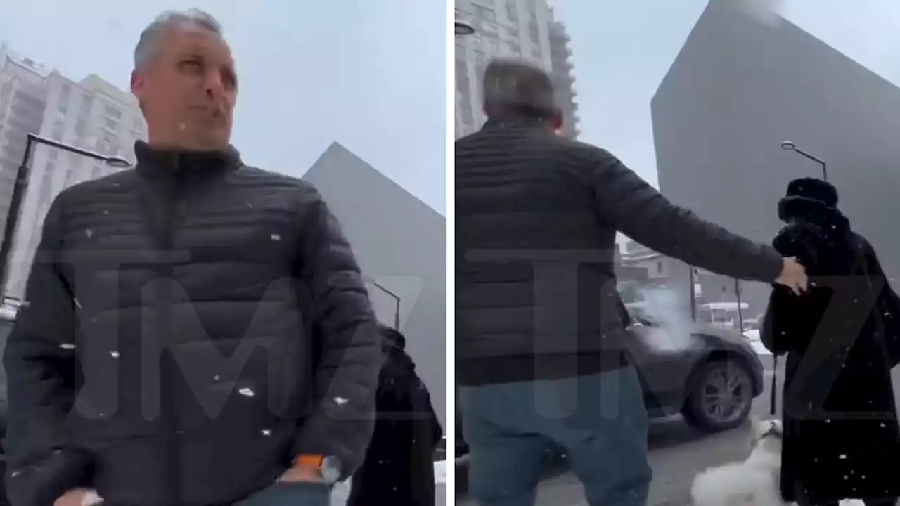 'Impractical Jokers' Joe Gatto Defends Woman From Anti-Fur Activist On Video