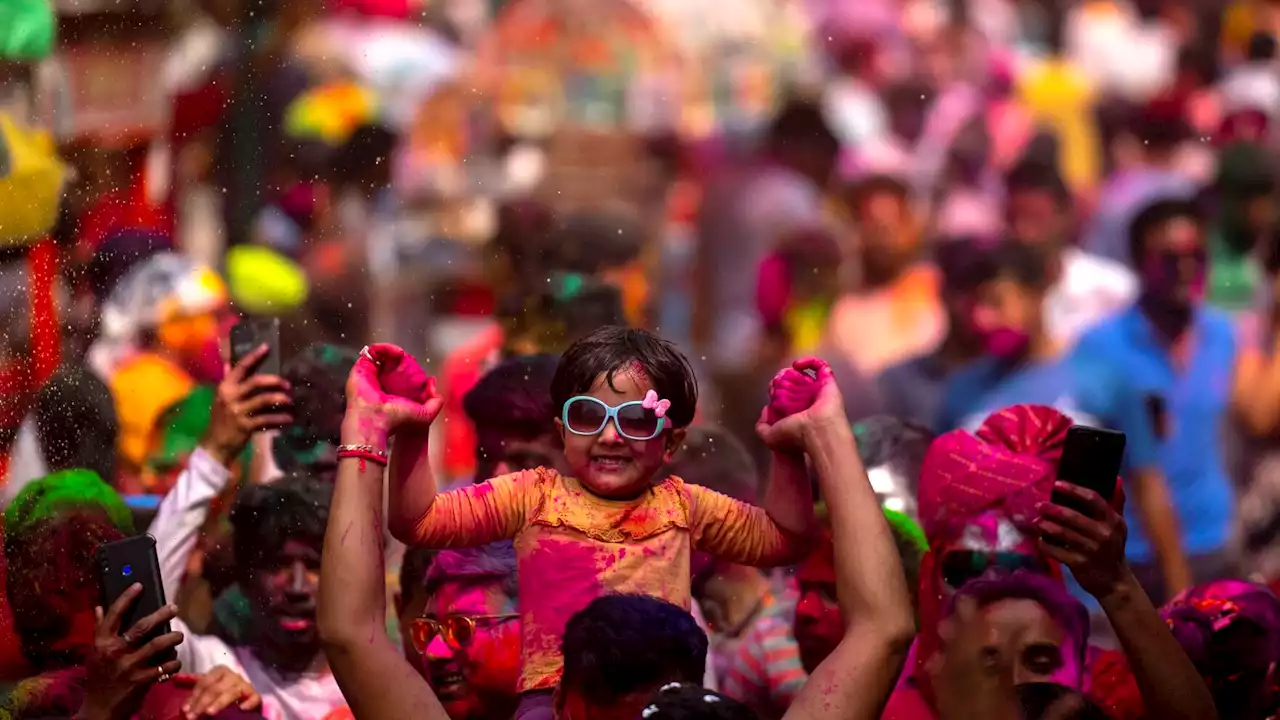 Photos: Indians celebrate Holi, the Hindu festival of color