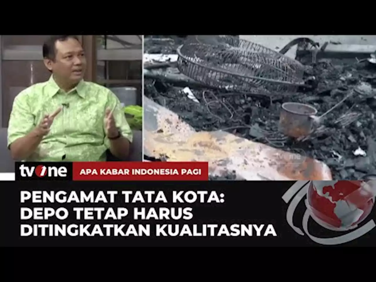 Pengamat: yang Paling Realistis Adalah Mempertahankan Depo dan Menata Ulang Kawasan Depo - tvOne