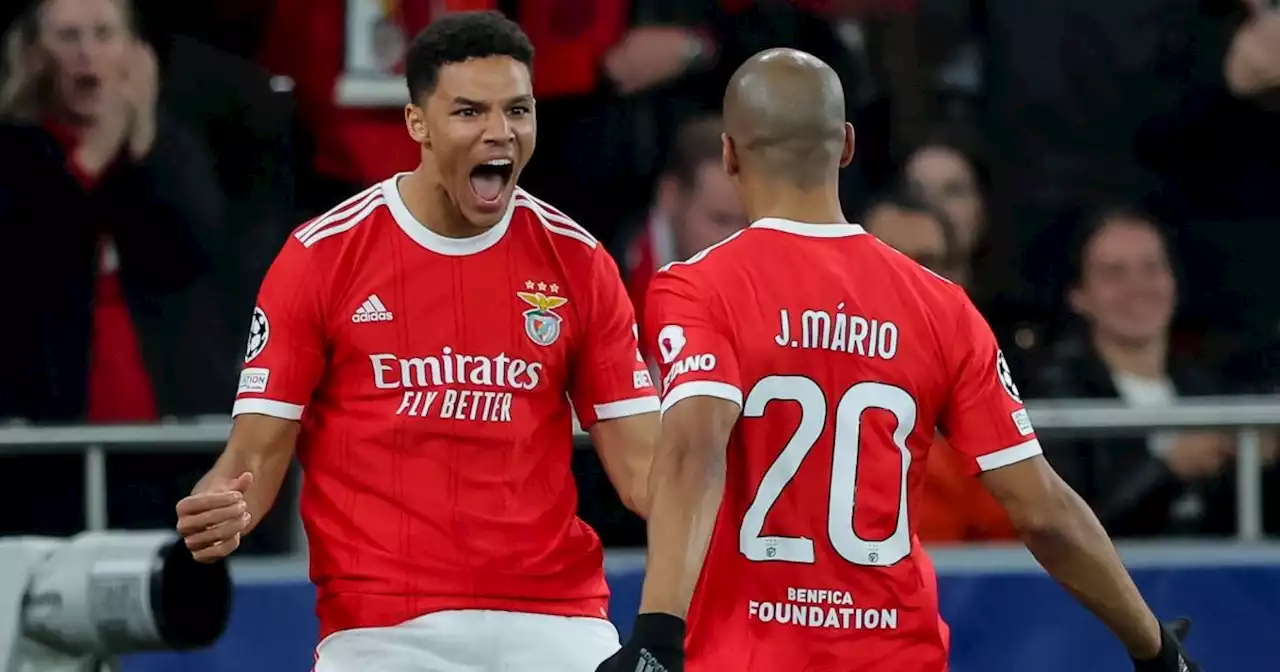 Schmidt maakt met Benfica gehakt van Brugge en is kwartfinalist Champions League