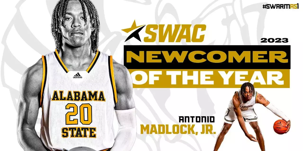 ASU’s Madlock named SWAC Men’s Basketball Newcomer of the Year.