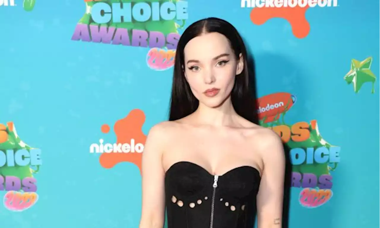 Dove Cameron Does All-black Dressing in Jean Paul Gaultier at Nickelodeon Kids’ Choice Awards 2023