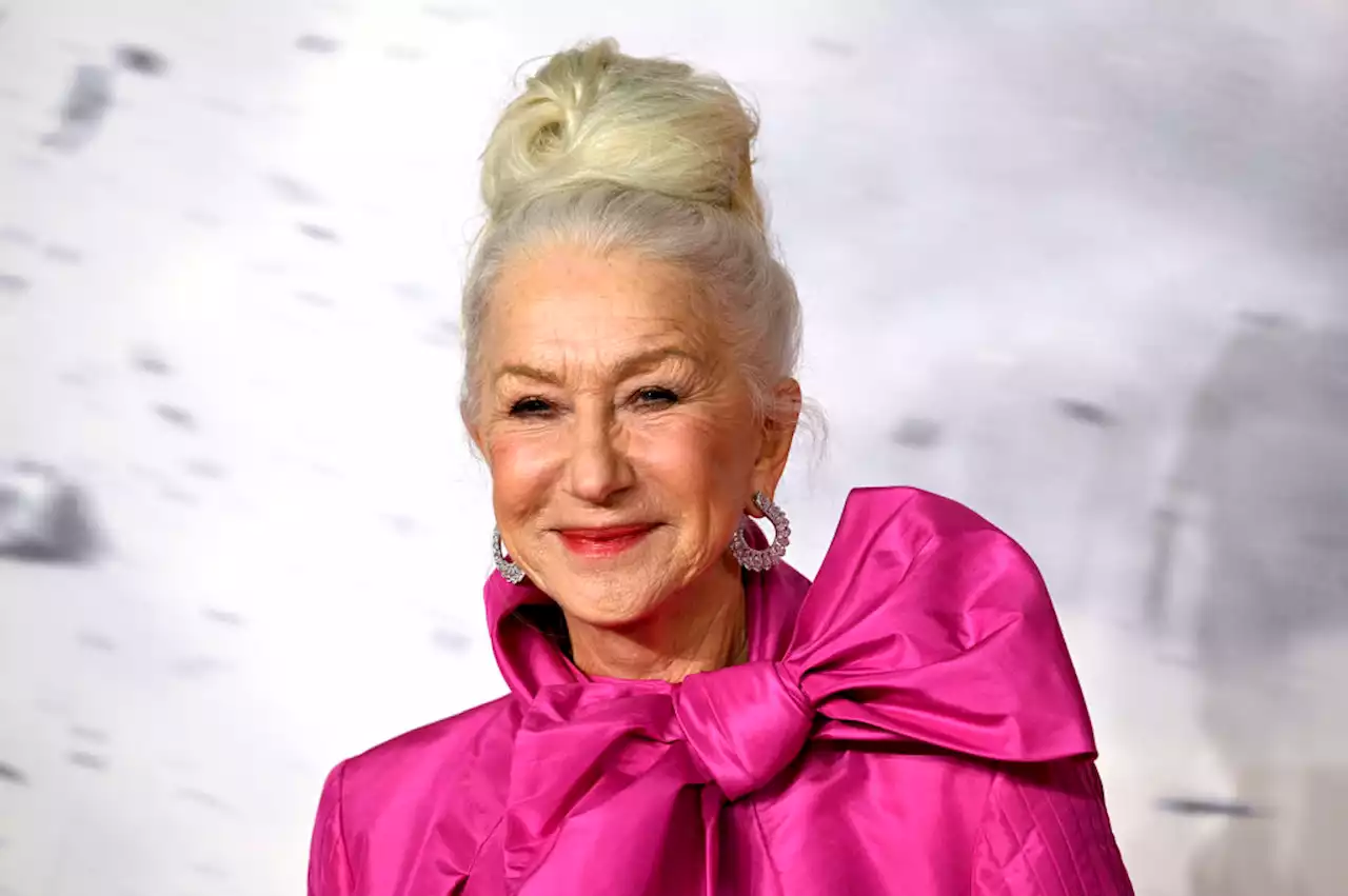 Helen Mirren Embraces Barbiecore in Dramatic Pink Cape at ‘Shazam! Fury of the Gods’ London Screening