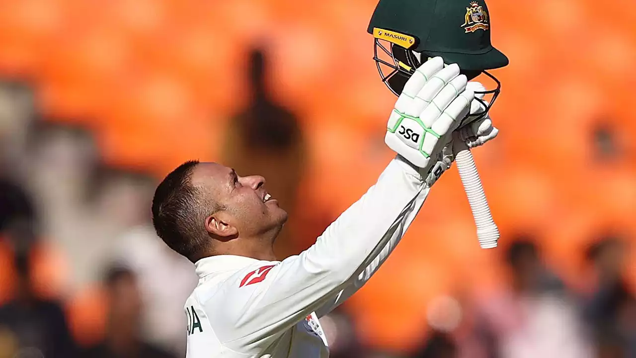 Khawaja's swipe at selectors after 'special' ton