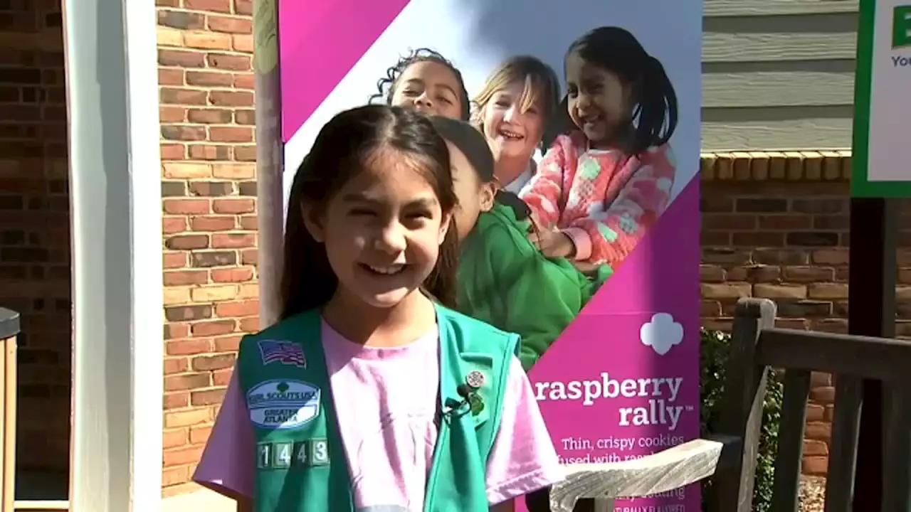 Girl Scout featured on box of hit 'Raspberry Rally' cookies, but says those aren't her favorites