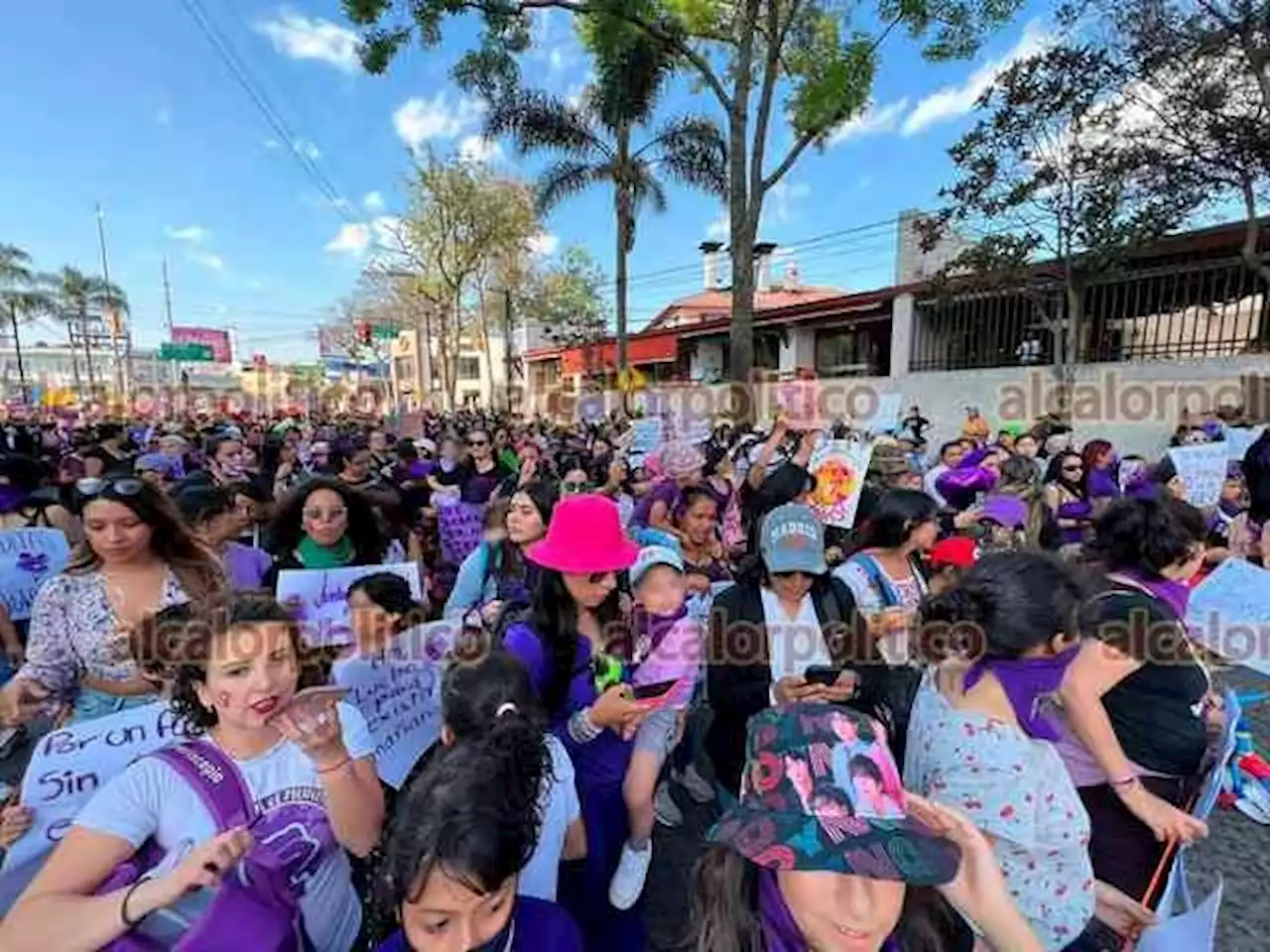 Derechos Humanos indaga agresiones en marchas feministas