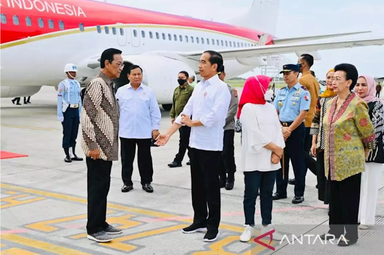 Presiden tinjau panen raya dan resmikan tambak udang di Jateng