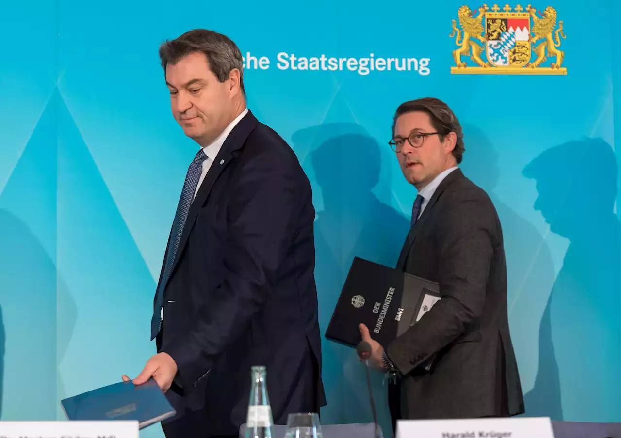 Stammstrecke: Söder und Scheuer vor den U-Ausschuss geladen