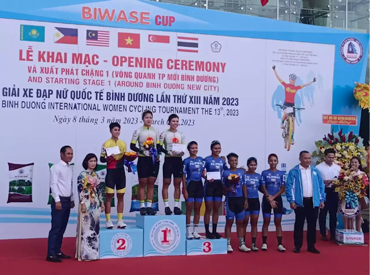 PhilCyling women’s team makes podium in Stage 1 of Biwase Cup | BusinessMirror