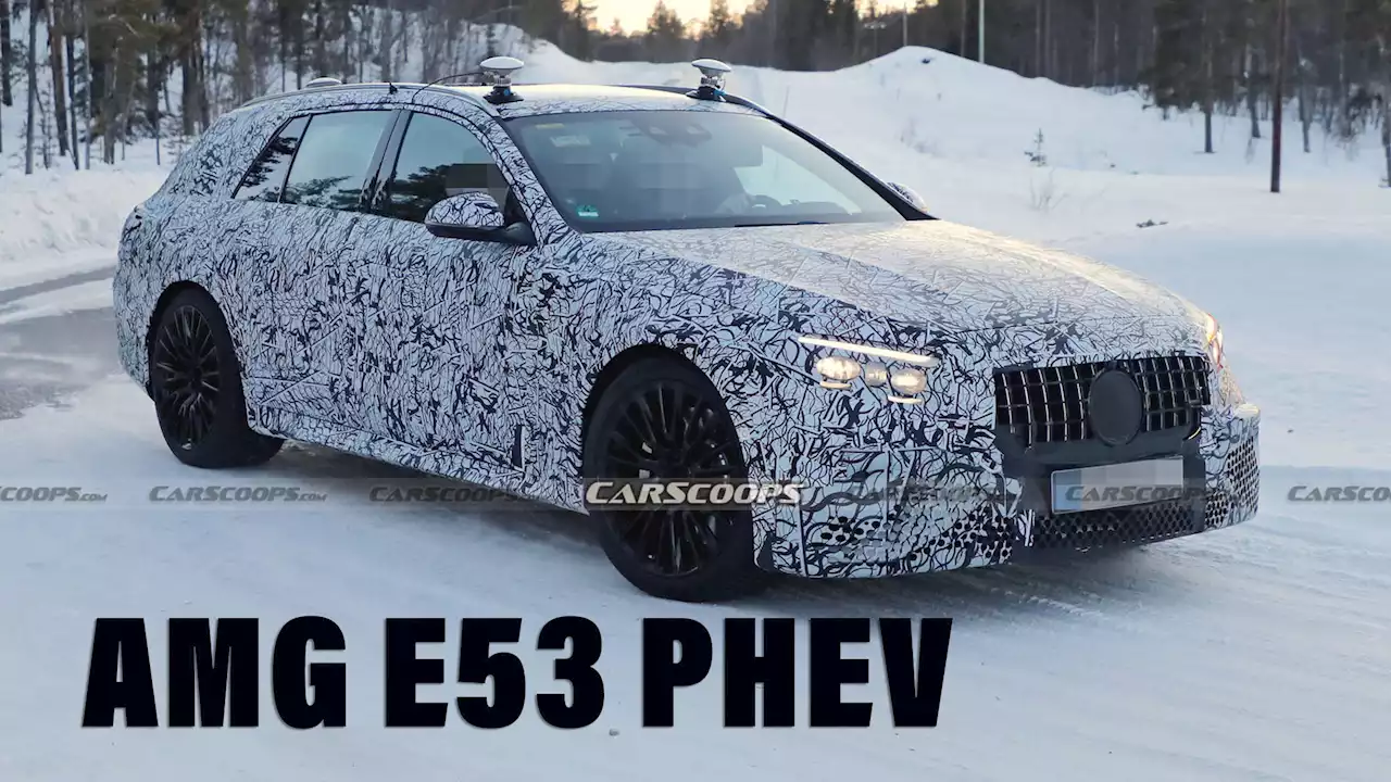 2024 Mercedes-AMG E53 Wants To Become Your Next Practical PHEV Performance Wagon | Carscoops