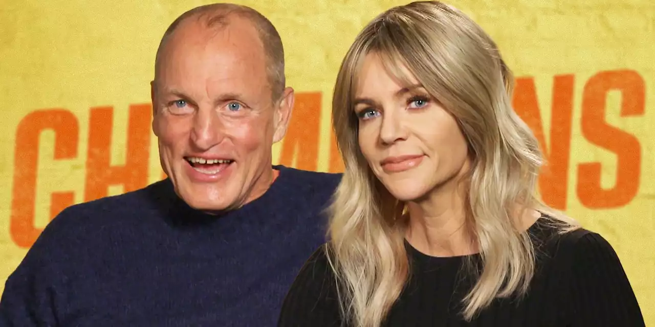 Woody Harrelson & Kaitlin Olson Talk 'Champions,' ‘SNL,’ & Finding the 'Perfect Scene Partner' In Each Other