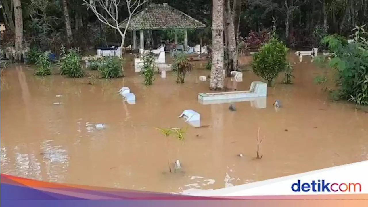 Banjir Kembali Landa Sukaresik Tasik, Ribuan Rumah-Makam Terendam