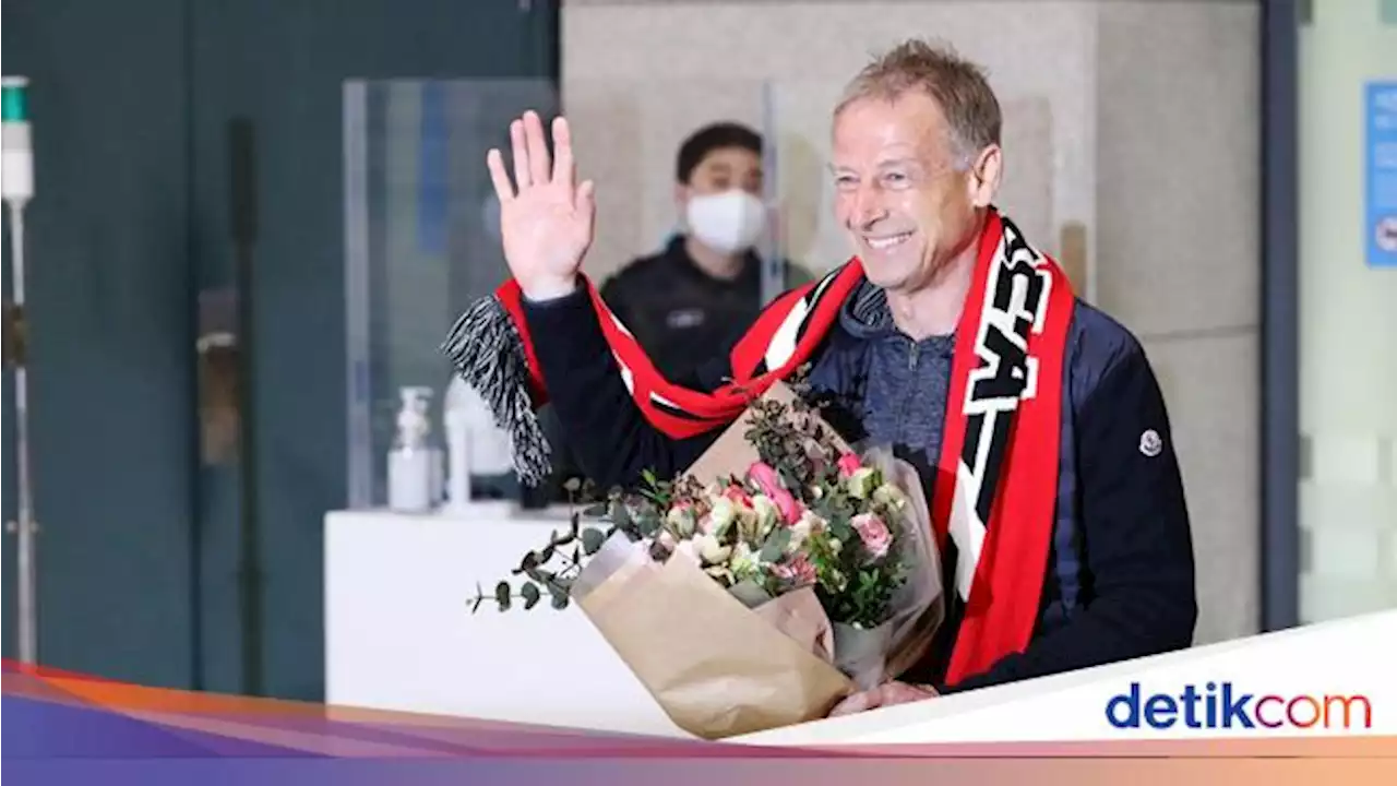 Juergen Klinsmann Tiba di Korea, Langsung Targetkan Juara Piala Asia!