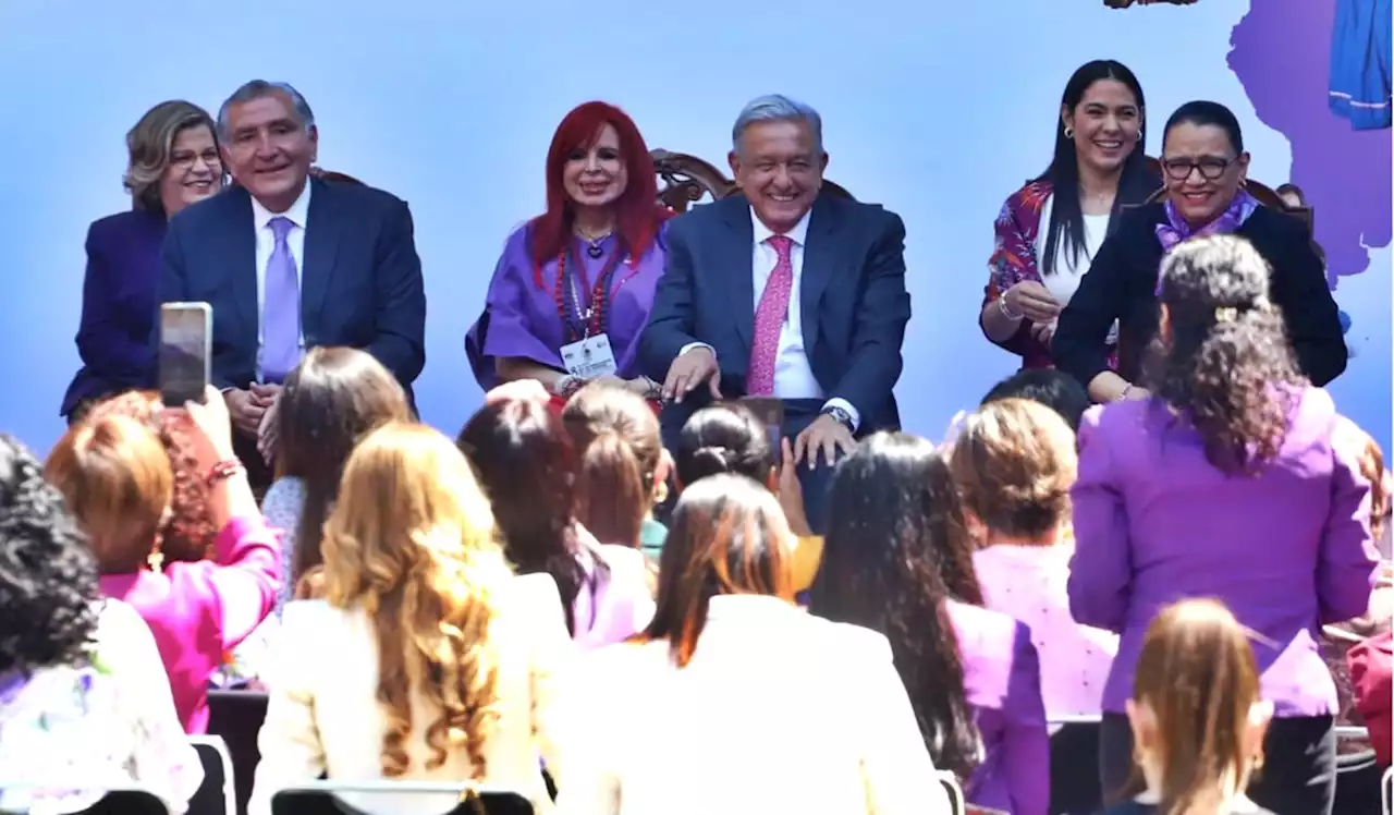 8M: la Cuarta Transformación ya es feminista, afirma AMLO