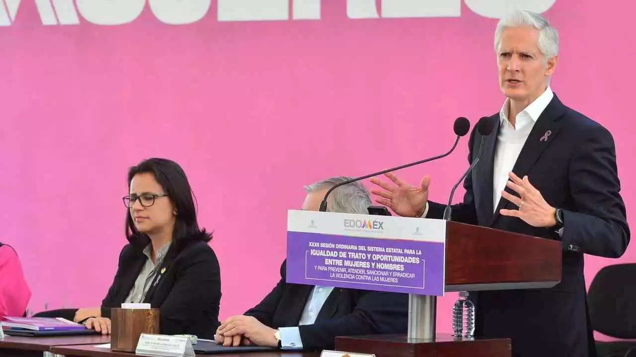 Alfredo del Mazo inaugura la Ciudad Mujeres en Los Reyes La Paz