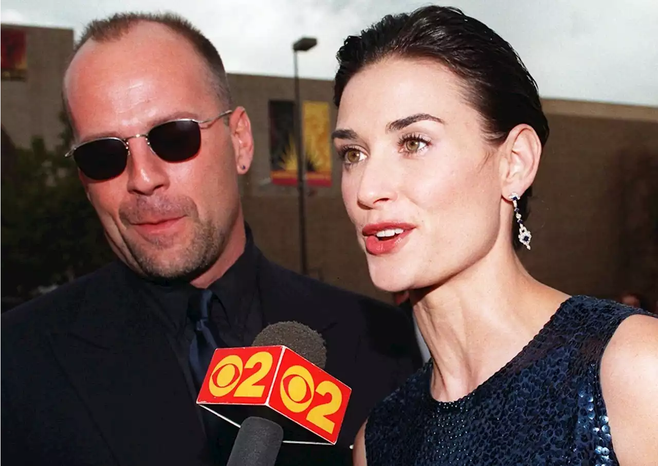 Demi Moore se muda con Bruce Willis y su esposa para cuidar al actor