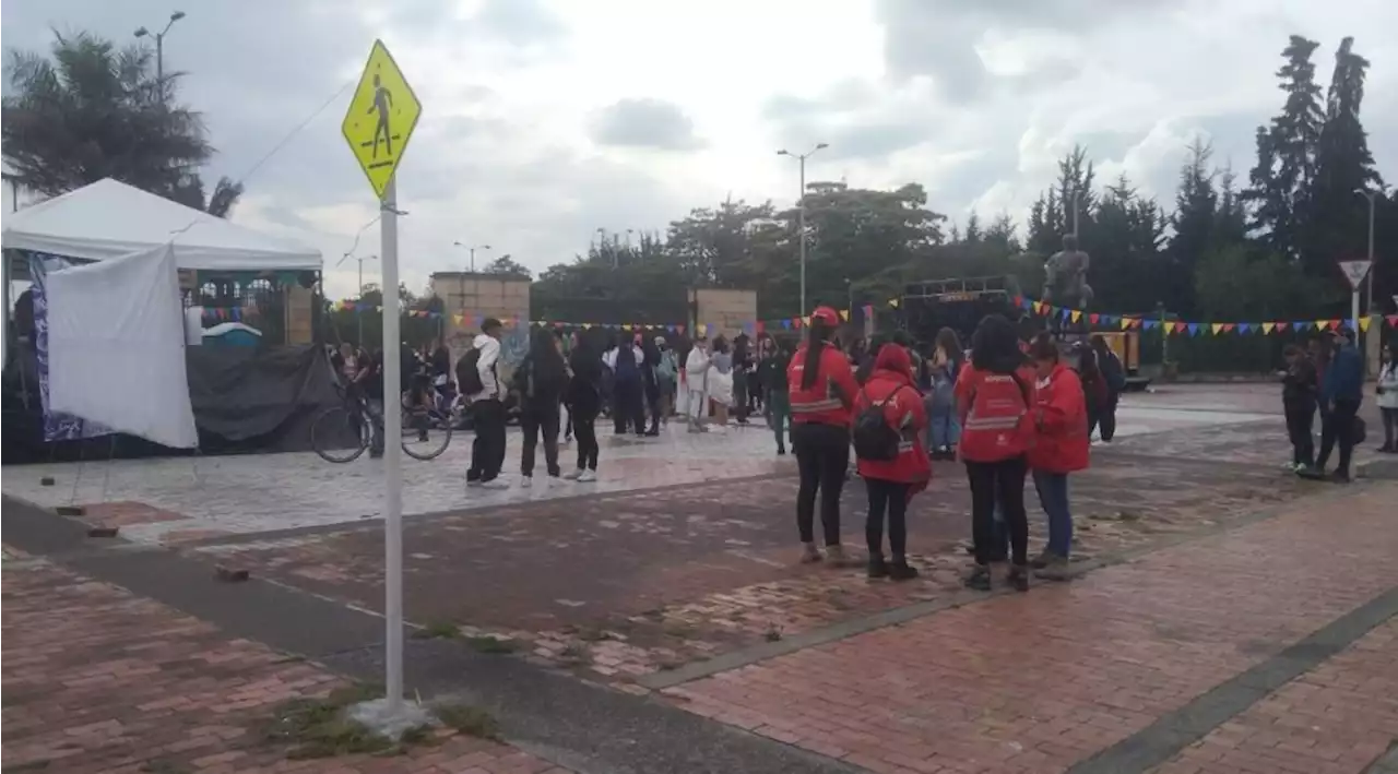 Se recupera la movilidad por la Calle 26 con Av. Caracas tras marchas