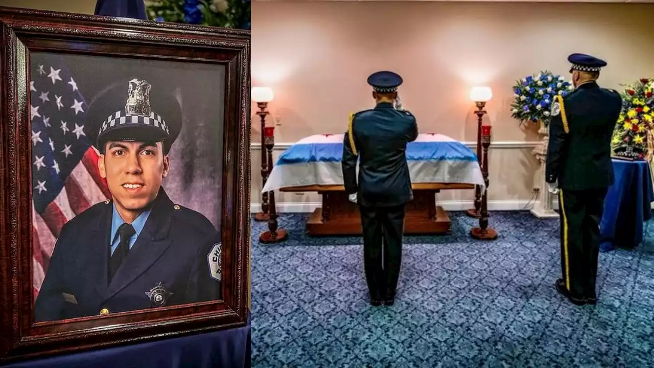 Memorial services begin for slain Chicago Police Officer Andres Vasquez-Lasso