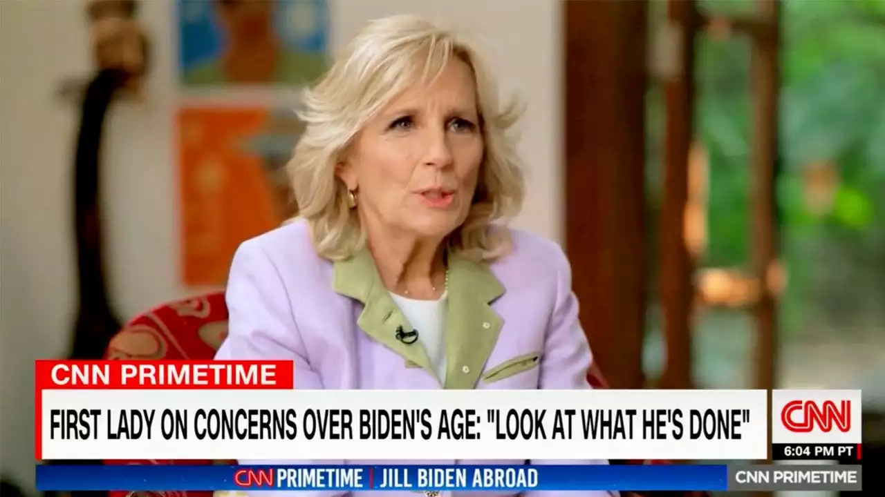 CNN's Jill Biden primetime special flops, sheds nearly half of network's time slot average