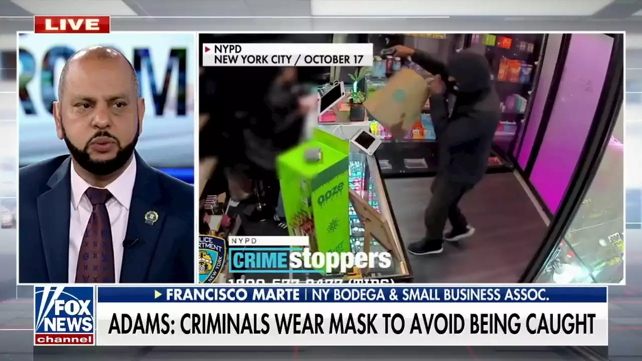 NYC Mayor Adams under fire for asking store owners to confront potential criminals on removing masks