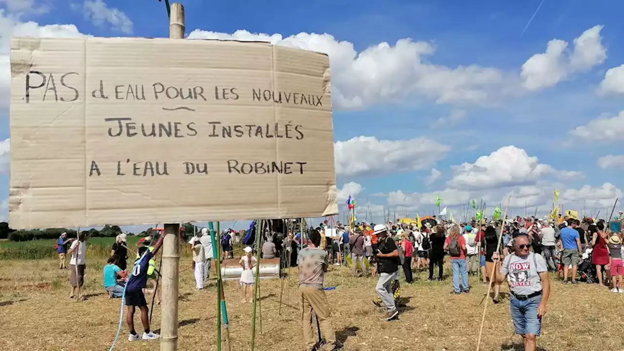 Deux-Sèvres : nouvelle manifestation anti-bassines prévue le 25 mars