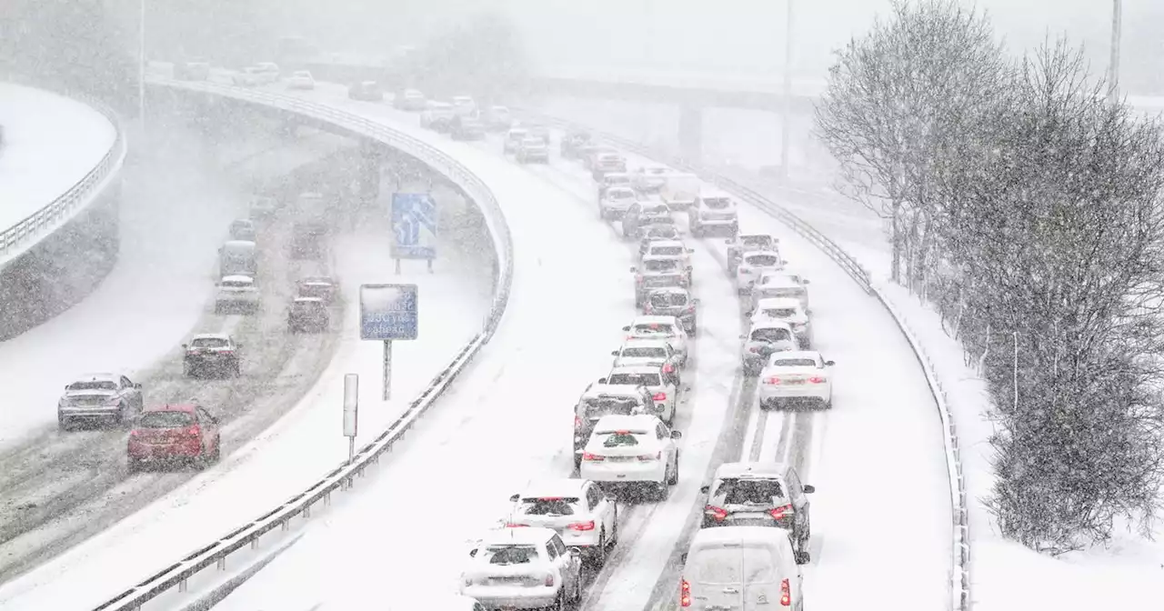 Glasgow issued snow and ice weather warning as Met Office updates weekend alert