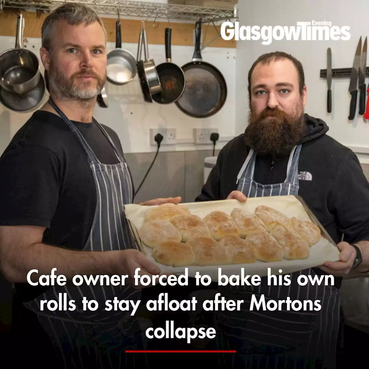 Cafe owner forced to bake his own rolls to stay afloat after Mortons collapse