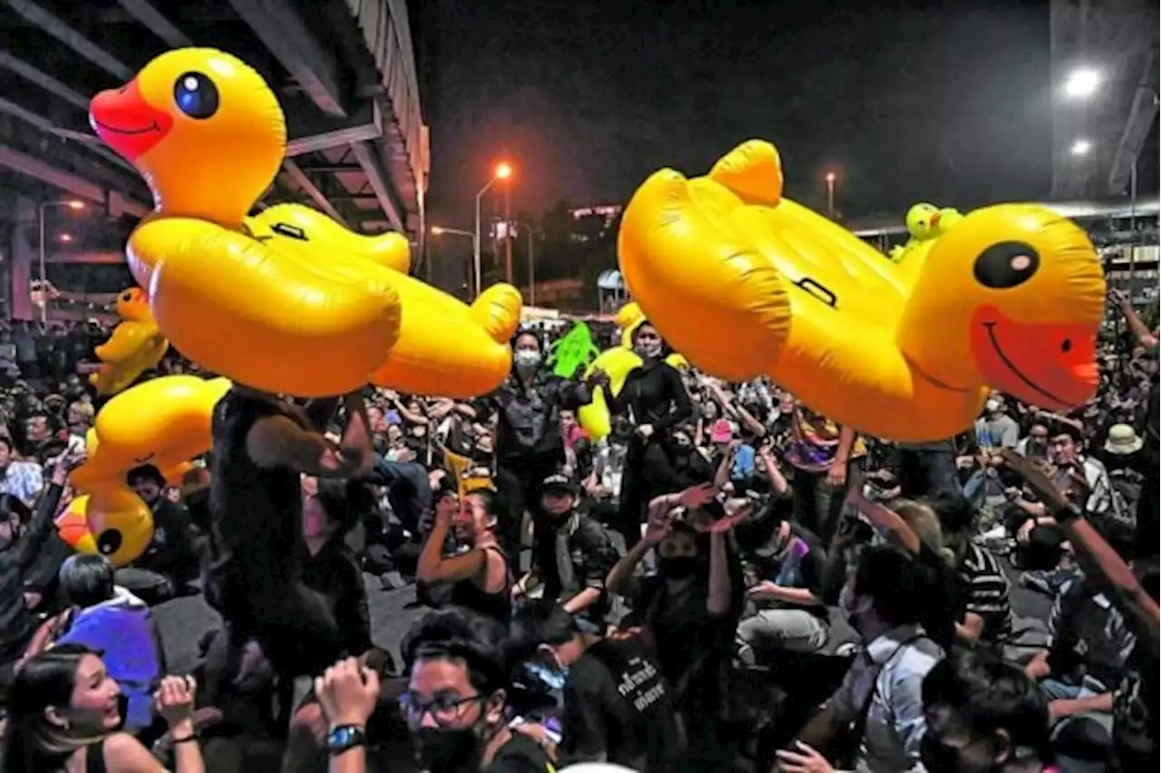 Thai man jailed for rubber duck calendar royal insult