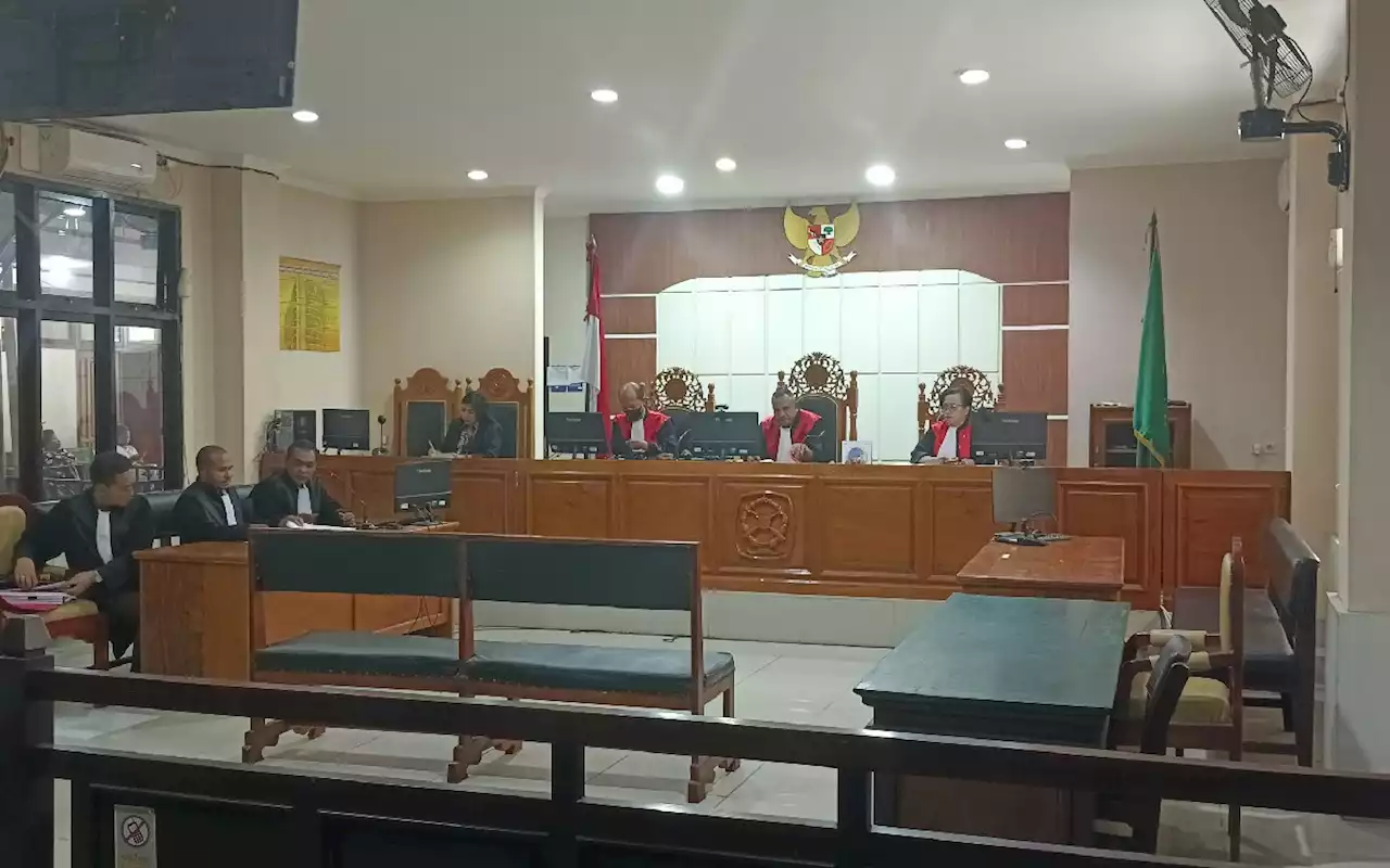 Plt Bupati Mimika Tidak Menghadiri Sidang Perdana di Pengadilan Tipikor Jayapura