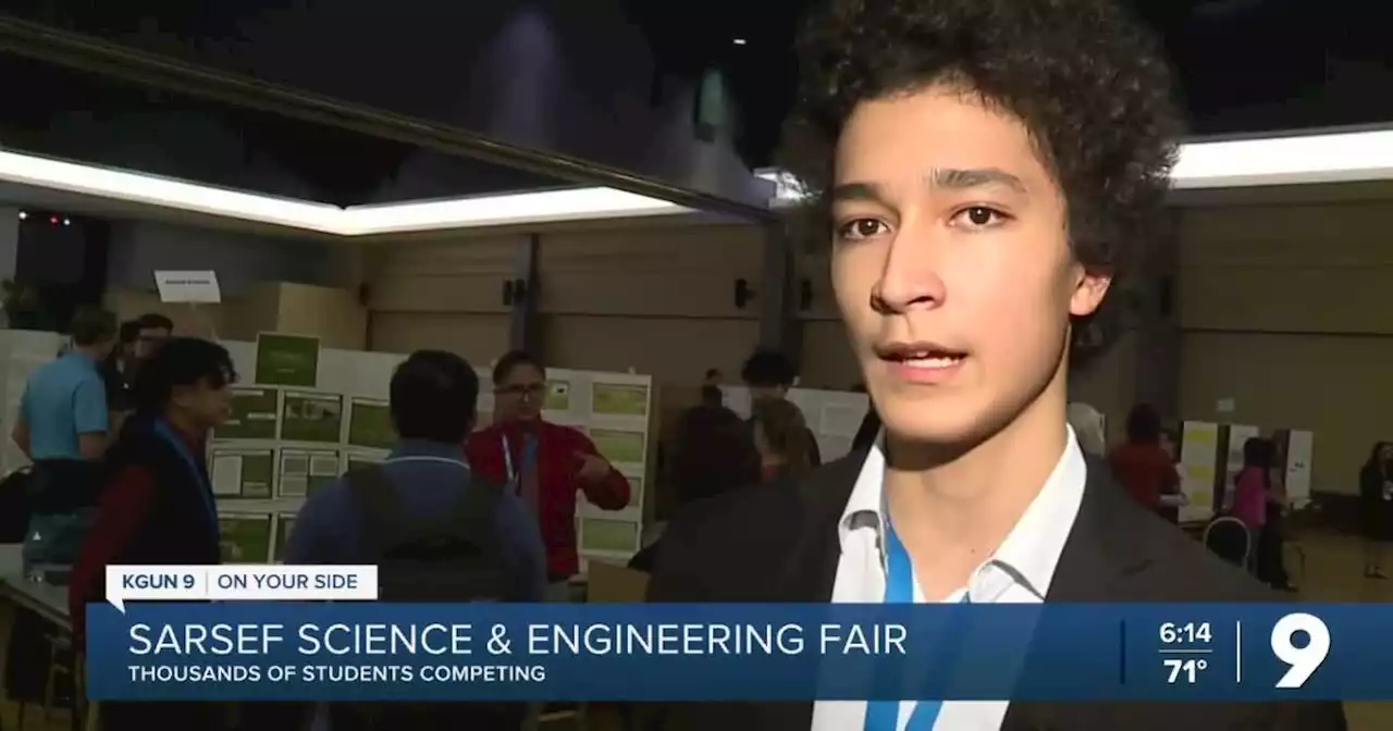 Thousands of Arizona students compete in SARSEF science fair