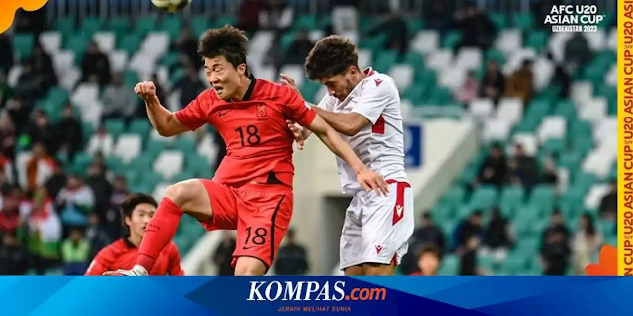 Daftar Lengkap 8 Tim Lolos Perempat Final Piala Asia U20 2023