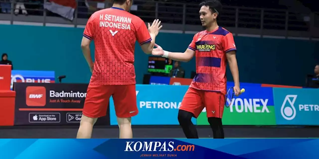 Jelang All England 2023, Wajah Hendra/Ahsan dan Apriyani/Fadia Muncul di Times Square New York