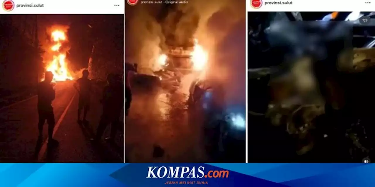 Kronologi Kecelakaan Maut Truk Vs 2 Avanza di Minahasa Selatan, Awalnya Rem Blong dan Tewaskan 4 Orang